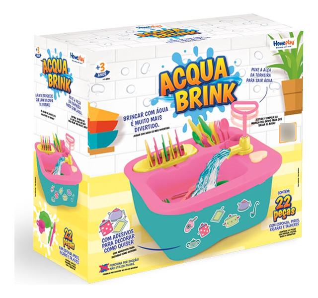 Imagem de Playduo pia de brinquedo sai agua de verdade com acessorios