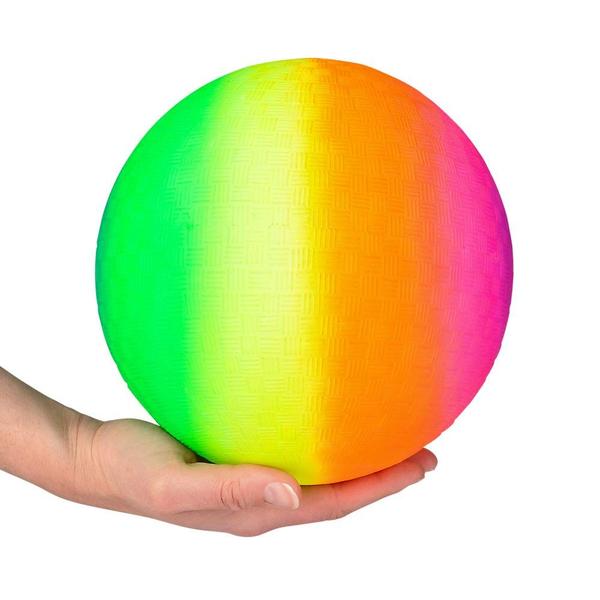 Imagem de Playground Balls Bedwina Rainbow 8,5 polegadas, pacote com 4