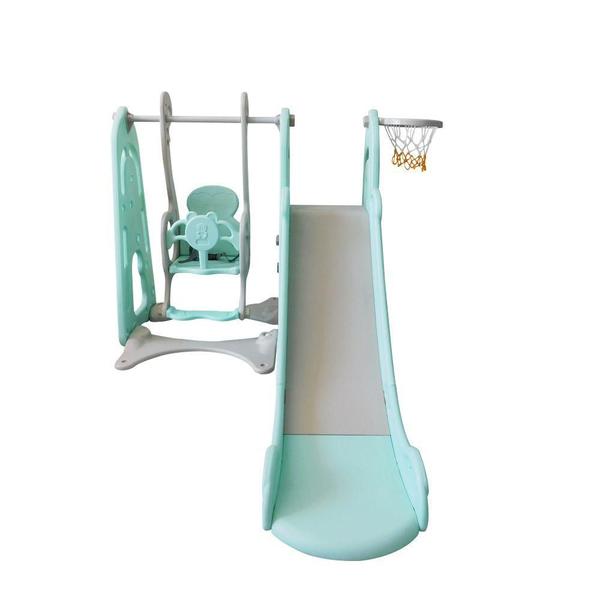 Playground Infantil 4x1 com Piscina de Bolinhas Importway Imagem de Playground Infantil 4x1 com Piscina de Bolinhas Importway