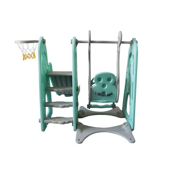 Playground Infantil 4x1 com Piscina de Bolinhas Importway Imagem de Playground Infantil 4x1 com Piscina de Bolinhas Importway