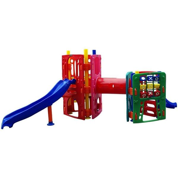 Playground Infantil Double Max Mix Triangular Curved II Ranni-Play Imagem de Playground Infantil Double Max Mix Triangular Curved II Ranni-Play