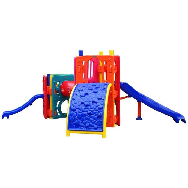 Playground Infantil Double Max Mix Triangular Curved II Ranni-Play Imagem de Playground Infantil Double Max Mix Triangular Curved II Ranni-Play