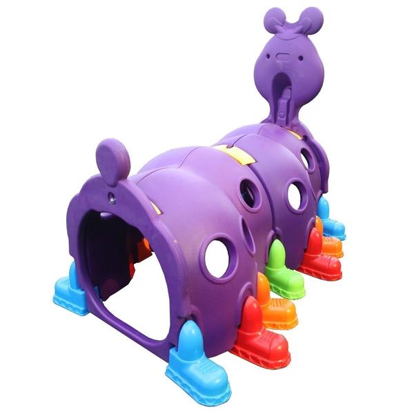 Playground Túnel Lúdico Infantil Centopeia Violeta Importway Imagem de Playground Túnel Lúdico Infantil Centopeia Violeta Importway