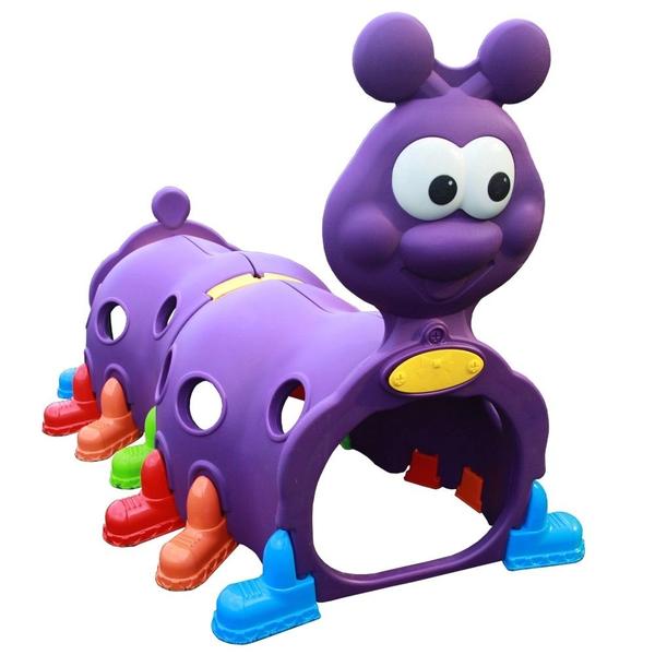 Playground Túnel Lúdico Infantil Centopeia Violeta Importway Imagem de Playground Túnel Lúdico Infantil Centopeia Violeta Importway