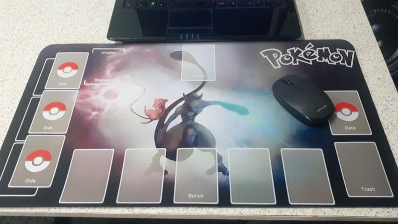 Imagem de Playmat E/ou Mouse Pad Gamer Pokémon com Marcação (58x30cm)