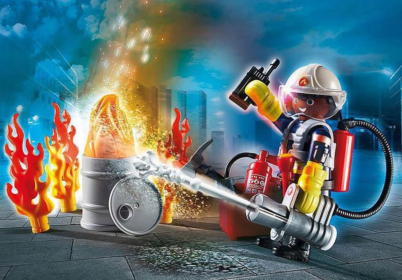 Imagem de Playmobil 70291 Bombeiro Apaga Fogo