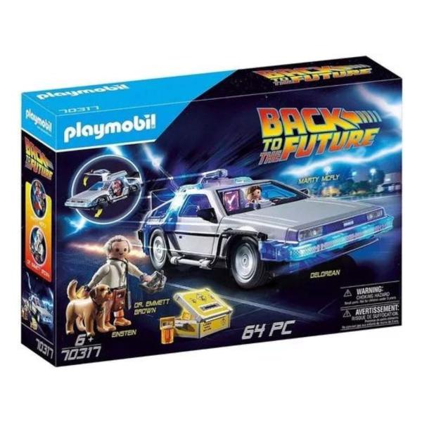 Imagem de Playmobil 70317 De Volta Ao Futuro Delorean