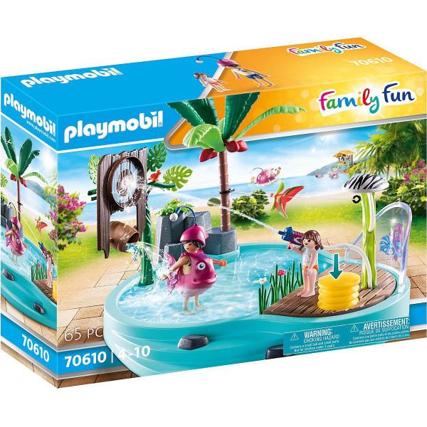 Imagem de Playmobil 70610 piscina pequena com esguicho