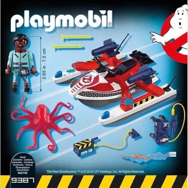 Imagem de Playmobil  Caça Fantasmas Jetski - 001764