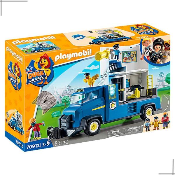 Imagem de Playmobil - Caminhão da Polícia - Duck On Call 70912