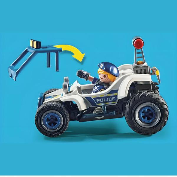 Imagem de Playmobil Carro da Polícia com Bandido City Action 2555 Sunny