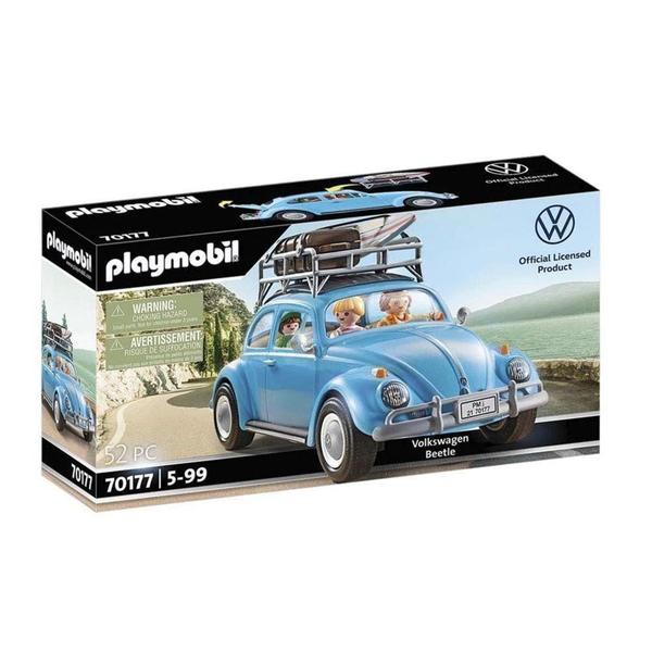 Imagem de Playmobil Carro Fusca Azul Volkswagen Beetle 70177