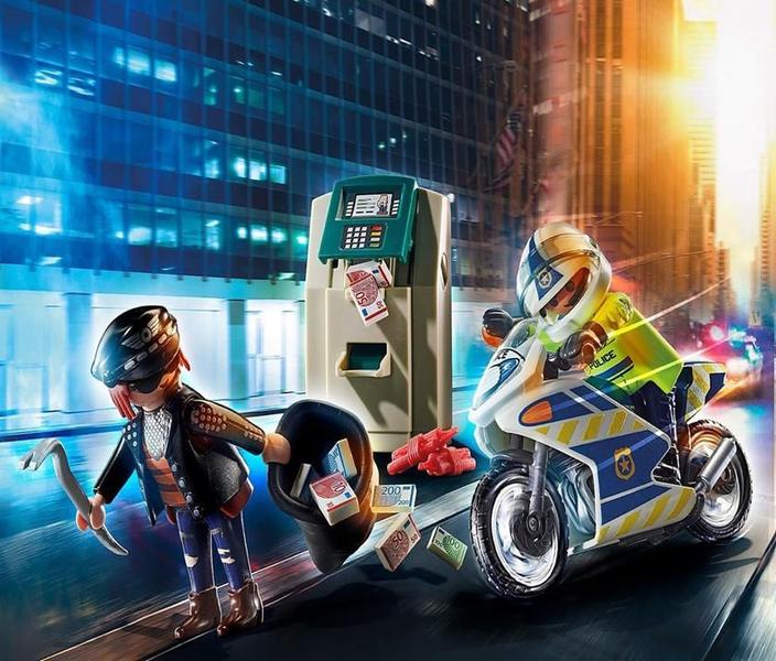 Imagem de Playmobil City Action Perseguição Ladrão De Dinheiro - 70572