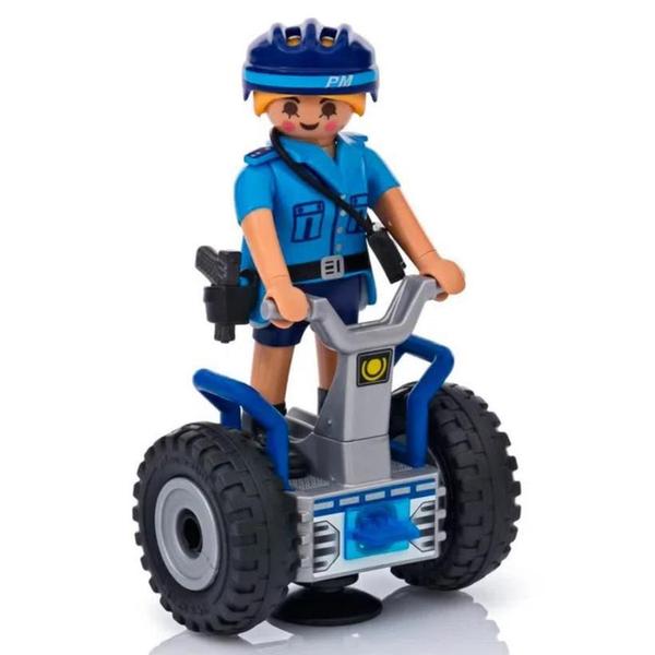 Imagem de Playmobil City Action Policia Feminina Com Segway Sunny 6877