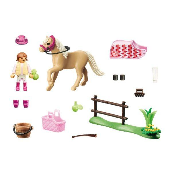 Imagem de Playmobil Country Pônei Alemão Colecionável 70521