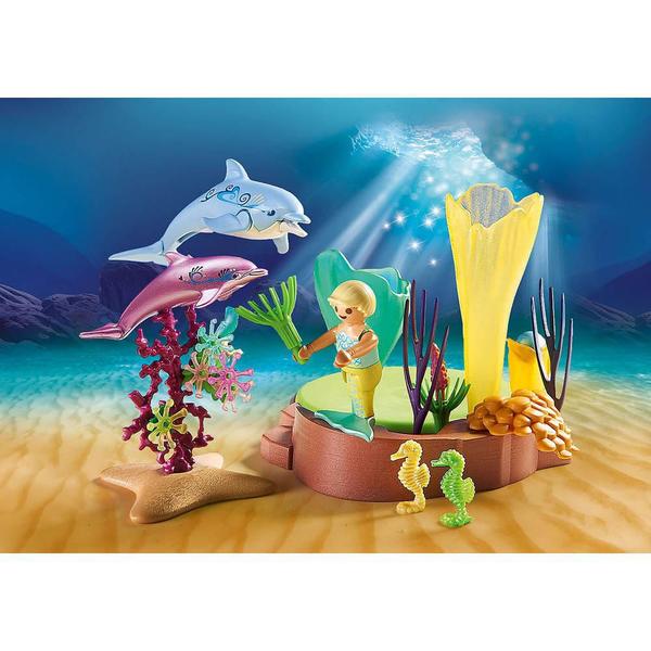 Imagem de Playmobil - Enseada de Sereias com corais e Cúpula Iluminada