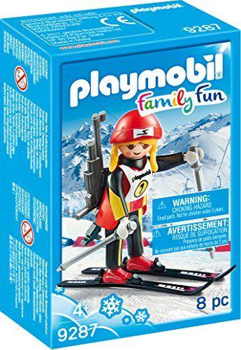 Imagem de PLAYMOBIL Feminino Biatleta Figura Conjunto de Construção