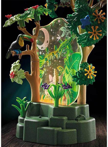 Imagem de Playmobil Floresta Tropical com Luz Noturna Wiltopia 71009