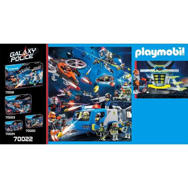 Imagem de Playmobil Galaxy Police Caixa Forte com Código Secreto 70022