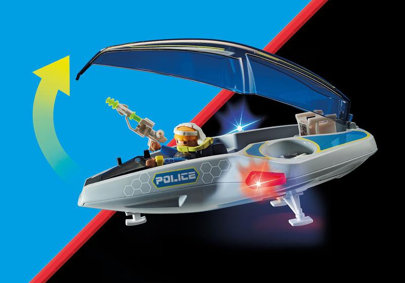 Imagem de Playmobil Galaxy Police Polícia Galáctica com Planador