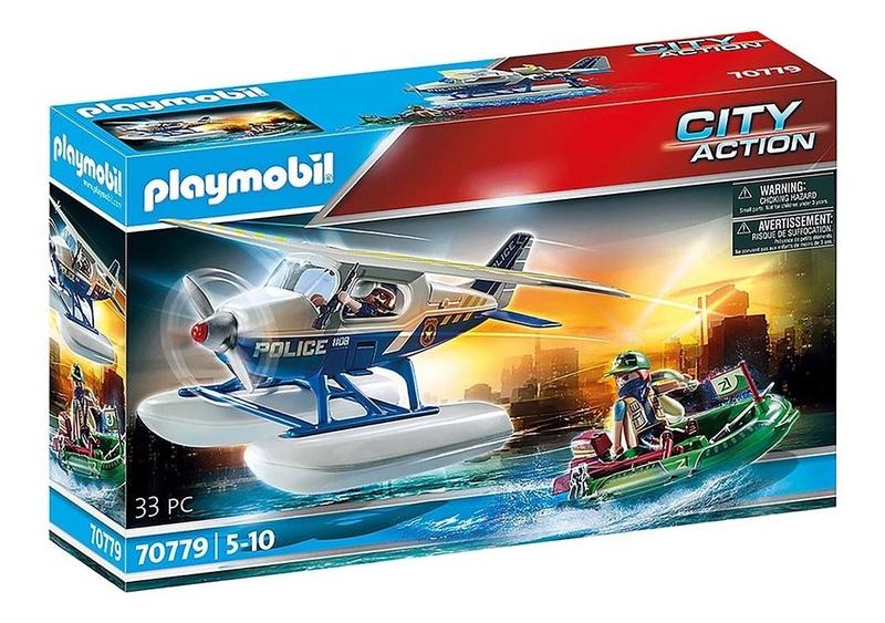 Imagem de Playmobil - Hidroavião Da Polícia - City Action 70779