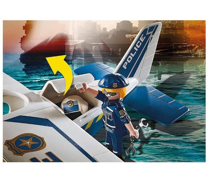 Imagem de Playmobil Hidroavião da Polícia City Action - Sunny 2098