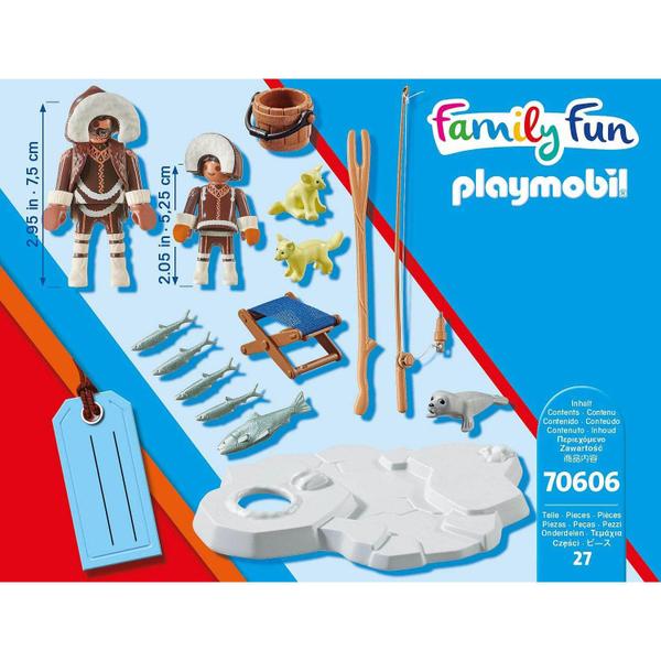 Imagem de Playmobil Pescador do Gelo - Family Fun - 70606