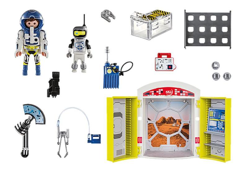 PLAYMOBIL Play Box Missao Marte - 70307 - Sunny Imagem de PLAYMOBIL Play Box Missao Marte - 70307