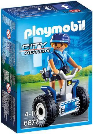 Imagem de Playmobil Policia Feminina com Segway 