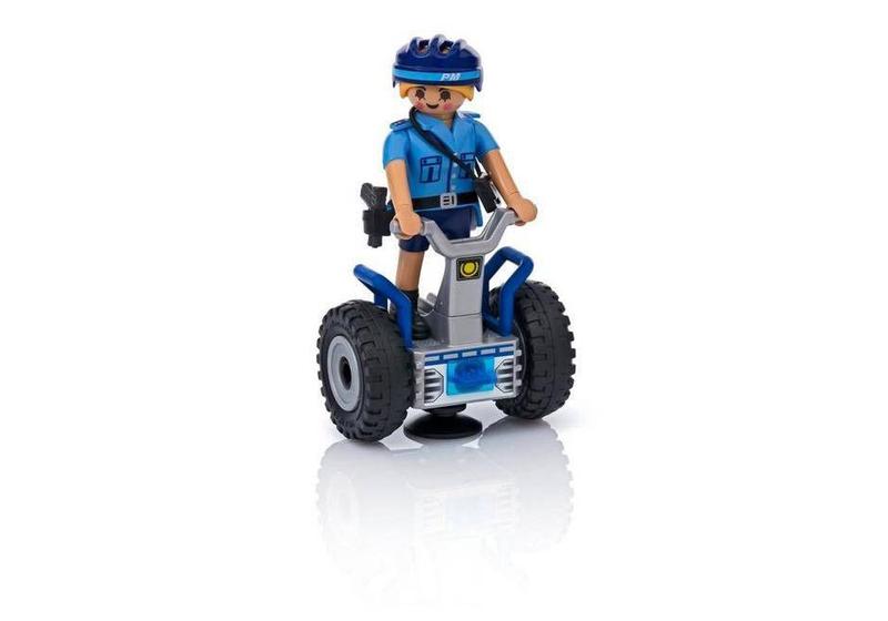 Imagem de Playmobil Polícia Feminina com Segway