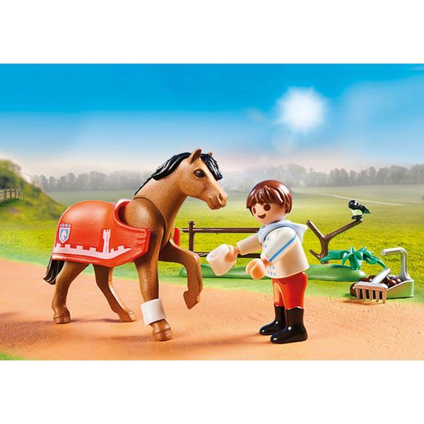 Imagem de Playmobil Pônei Connemara Colecionável - Country - 70516