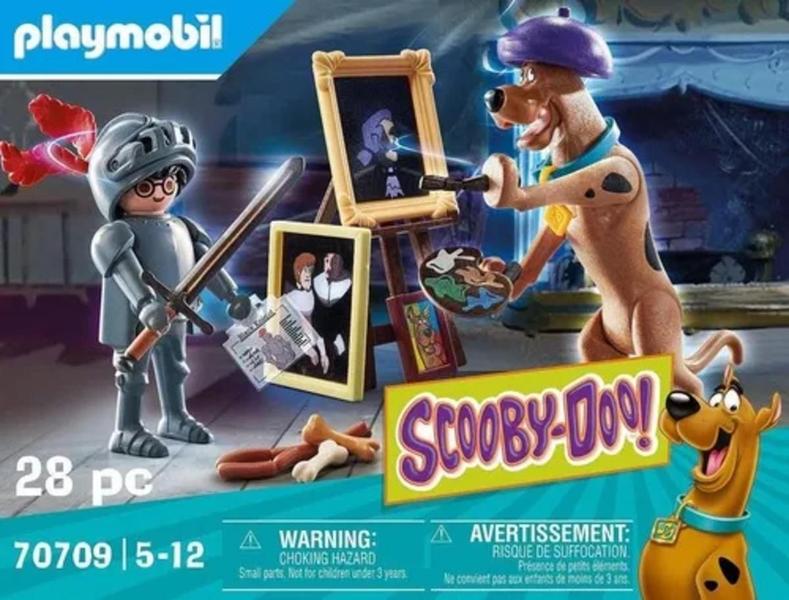 Imagem de Playmobil Scooby Doo Aventura Cavaleiro Negro 70709 Sunny