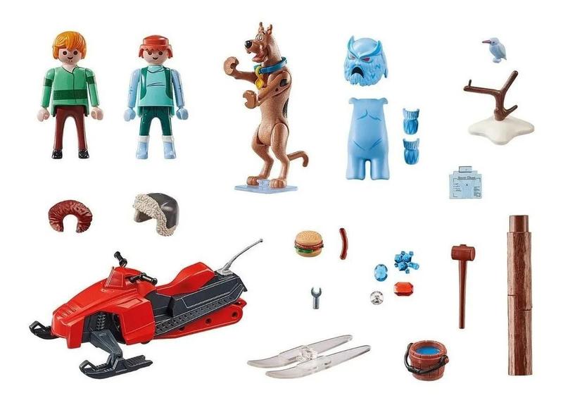 Imagem de Playmobil Scooby Doo Aventura Com Fantasma 46 Peças 70706