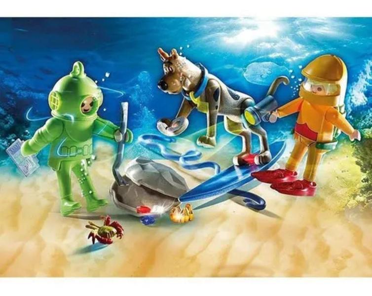 Playmobil Scooby-Doo Aventura Com Fantasma Mergulhador 70708 - Sunny Imagem de Playmobil Scooby-Doo Aventura Com Fantasma Mergulhador 70708