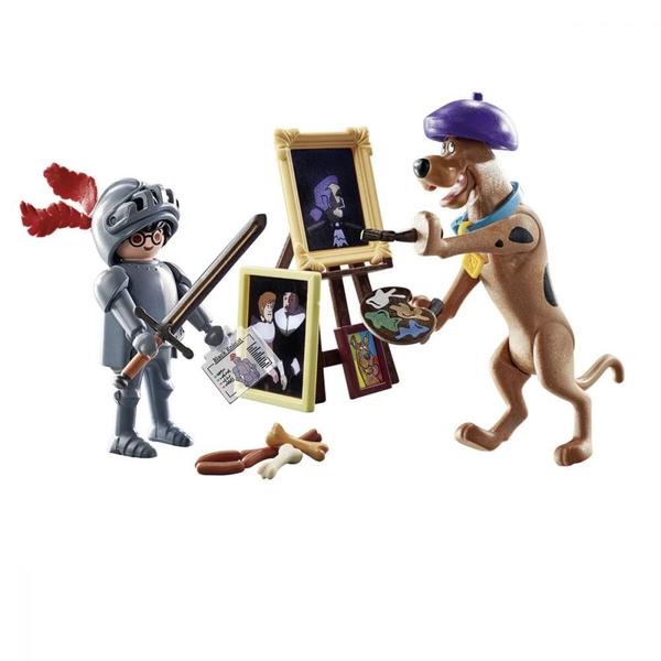 Imagem de Playmobil Scooby Doo Aventura com o Cavaleiro Playmobil 70709