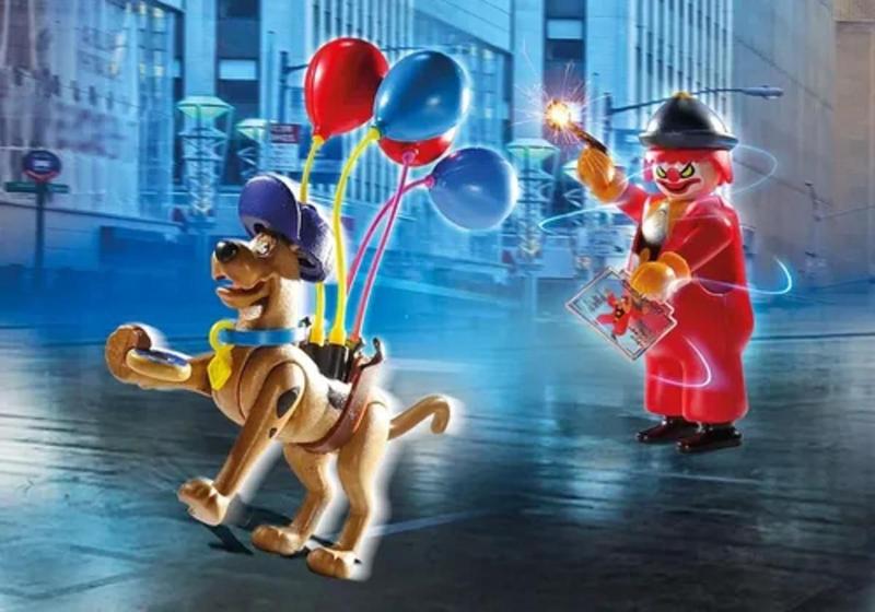 Playmobil Scooby-Doo Aventura Com Palhaço Fantasma 70710 - Sunny Imagem de Playmobil Scooby-Doo Aventura Com Palhaço Fantasma 70710