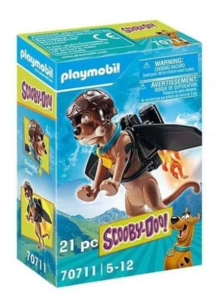 Imagem de Playmobil Scooby-Doo Figura Colecionável Piloto 70711