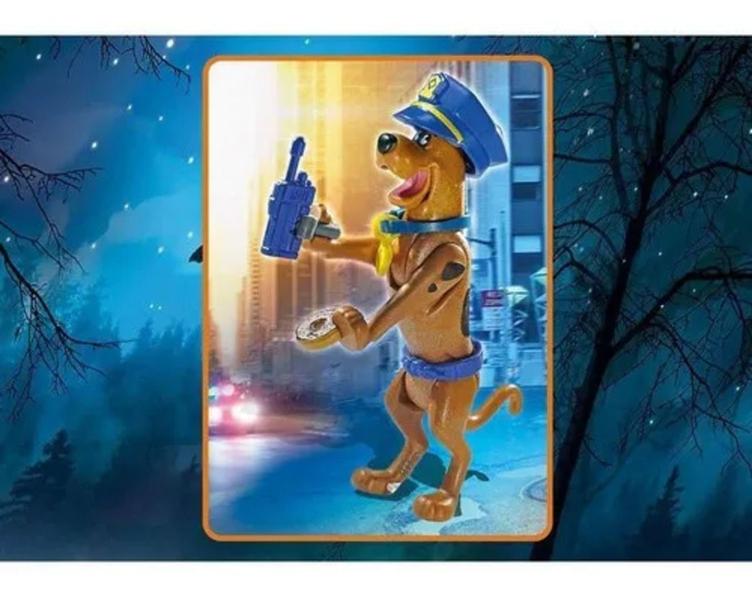 Imagem de Playmobil Scooby-doo Figura Colecionável Polícia 70714