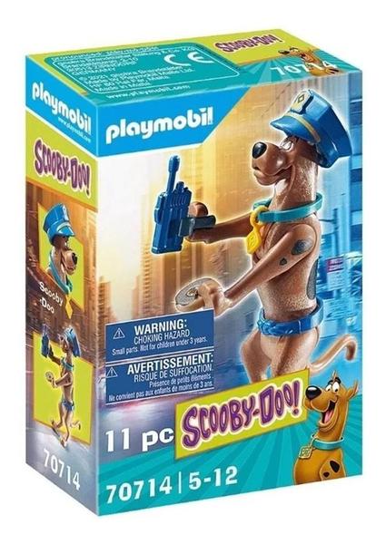 Imagem de Playmobil Scooby-doo Figura Colecionável Polícia 70714