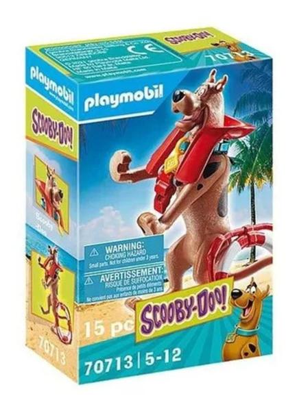 Imagem de Playmobil Scooby-Doo Figura Colecionável Salva-Vidas 70713