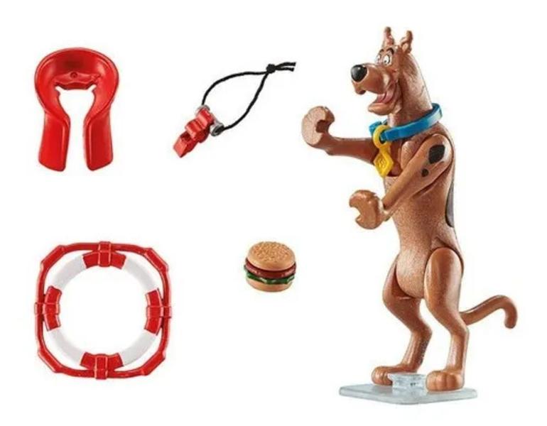 Imagem de Playmobil Scooby-doo! Figura Colecionável Salva-vidas 70713