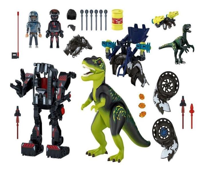 Imagem de Playmobil T-rex Batalha De Gigantes 84 Peças-70624 