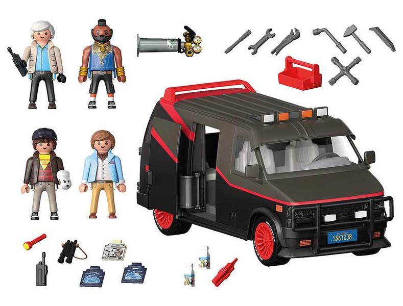 Imagem de Playmobil Van Hannibal BA Faceman Murdock Esquadrão Classe A