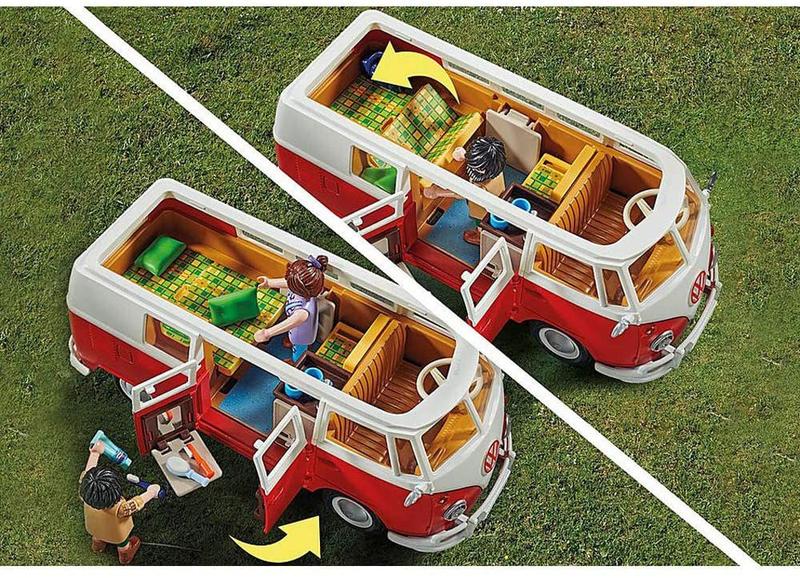 Imagem de Playmobil - Volkswagen T1 Camping Bus 70176