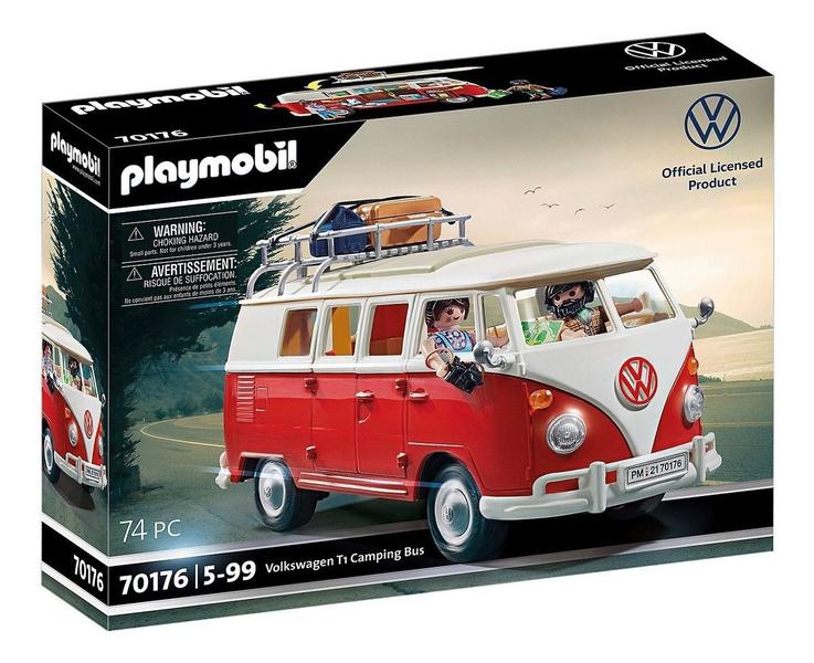 Imagem de Playmobil Volkswagen T1 Camping Bus Kombi 70176