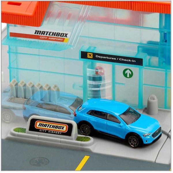 Playset Action Aventura No Aeroporto 2025 Matchbox - Playsets