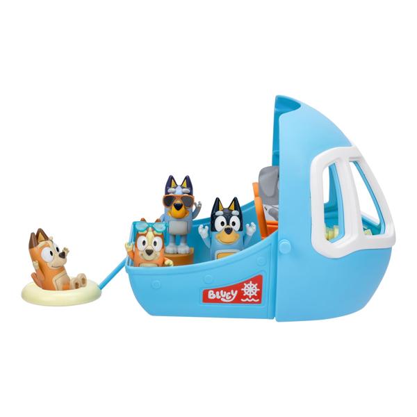 Imagem de Playset Avião Transformador Bluey 3 em 1 com a Família Heeler