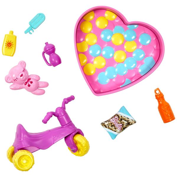 Imagem de Playset Barbie Casa de Saltos com Boneca Babá Skipper, Balanço e Acessórios