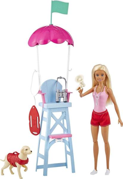 Imagem de Playset Barbie com Boneca - Barbie Profissões - Salva-Vidas - Mattel