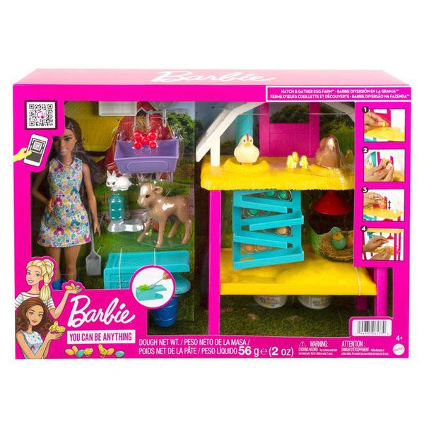 Playset Barbie com Boneca - Diversão na Fazenda - Mattel Imagem de Playset Barbie com Boneca - Diversão na Fazenda - Mattel